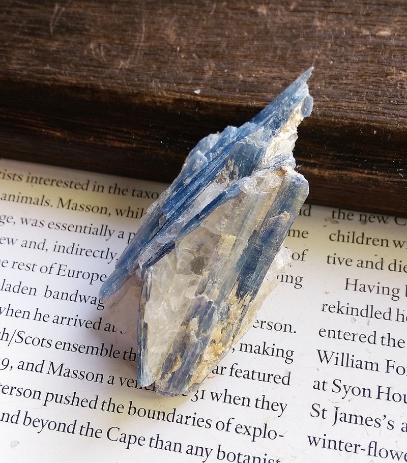 Kyanite 安徽產地 藍晶石 石英共生礦 天然礦石 原礦 - 擺飾/家飾品 - 其他材質 