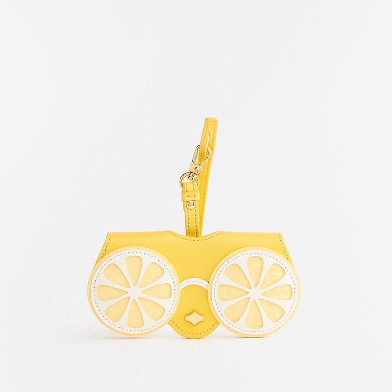 ANY DI German fashion leather glasses bag - fresh lemons that belong to summer - Other - Genuine Leather 