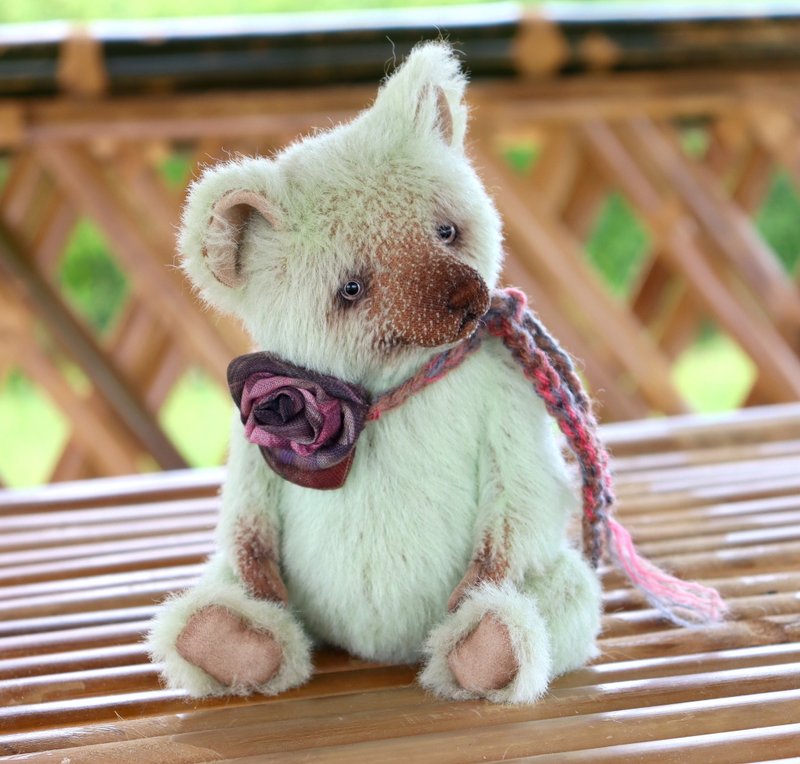 Teddy bear Lokum - Stuffed Dolls & Figurines - Other Materials 