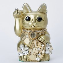 プラクルアン ミリオネアキャット かわいい招きネコ お金 金運 レア 御守り プラクルアン ミリオネアキャット かわいい招きネコ お金 金運