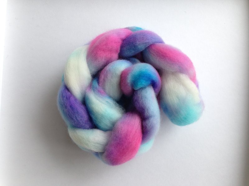 Hand-dyed merino - Comet - Knitting, Embroidery, Felted Wool & Sewing - Wool 