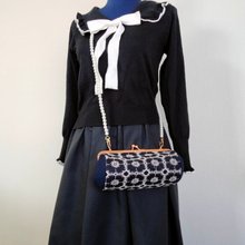 受注製作 Dカン付きバケツ型トートバッグ ミナペルホネン