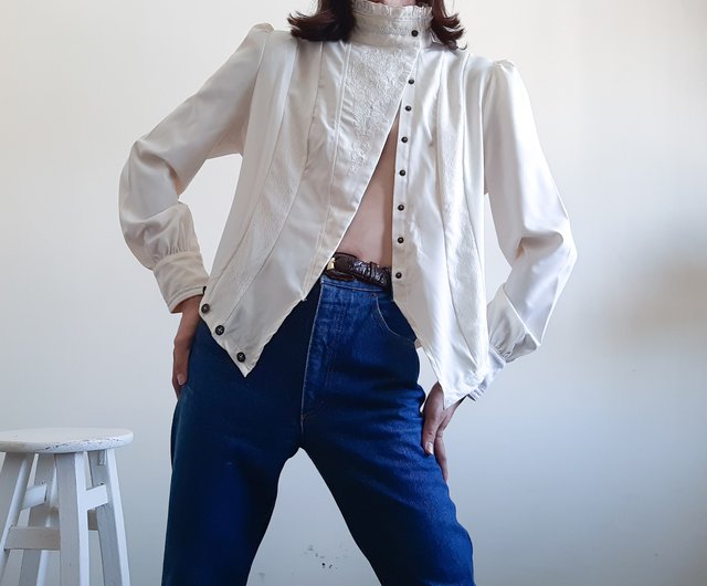 OZZ ONESTE ロングアシンメトリーブラウス OZZ ONESTE ロングアシンメトリーブラウス