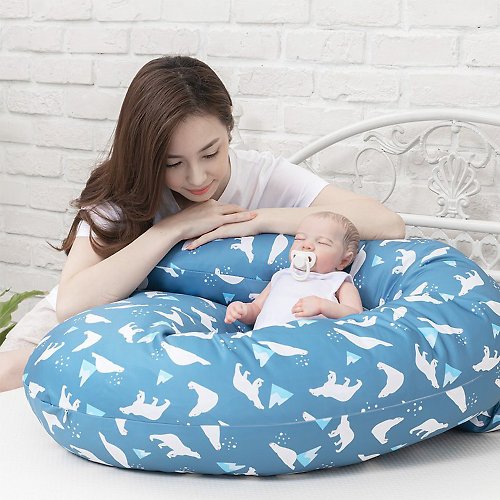 FULUX 弗洛克 【Fuddo】孕婦枕加長版-3M排汗設計款 哺乳枕再升級