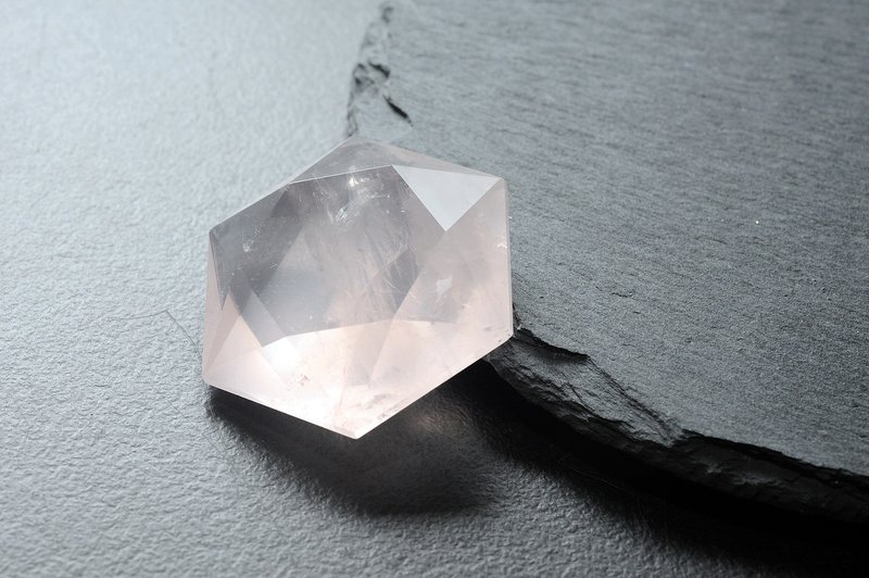 粉晶大衛星 開運/招財/防小人 - 項鍊 - 水晶 