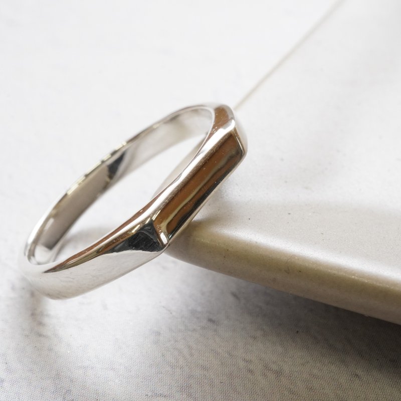 シンプルリング　254 - 戒指 - 其他金屬 銀色