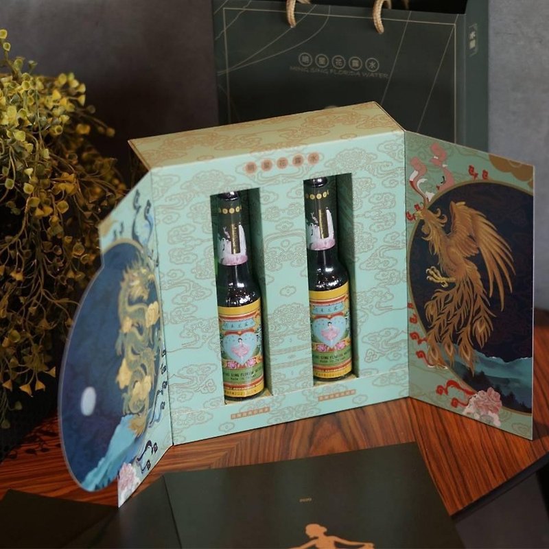 The first choice for gift-giving | Celebrity toilet water plant extract raw material dragon and phoenix gift box | 85ml 2 pieces - ผลิตภัณฑ์ล้างมือ - แก้ว 