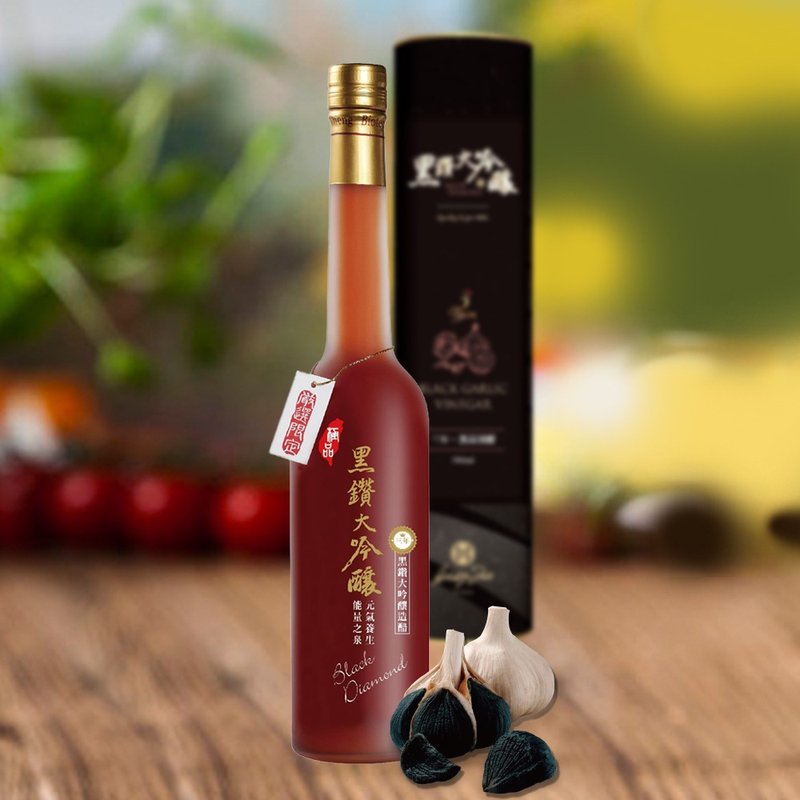 常溫-嘉年華免運組【玄米大吟釀】養身-黑鑽大吟釀醋(極品3年)黑 - 醋/水果醋 - 其他材質 白色