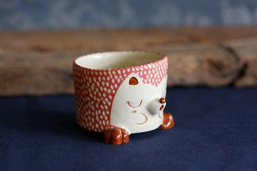 Nemo Hug Craft Studio little hedgehog tea cup