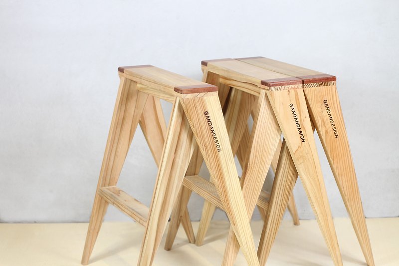 ほぞバージョン。椅子A│家具/ストレージ│ - その他の家具 - 木製 ブラウン