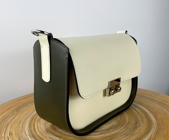 Ivory shop leather handbags