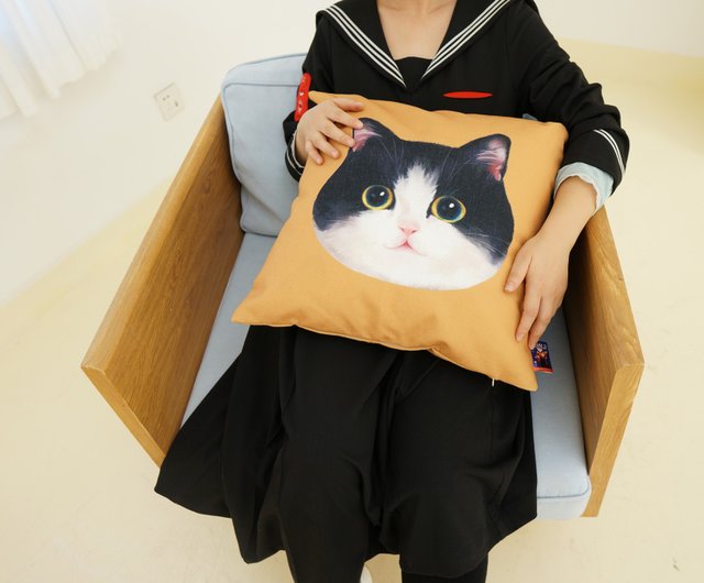 MOUCHKINE jewelry☆50x50 猫のクッション♪イタリア製