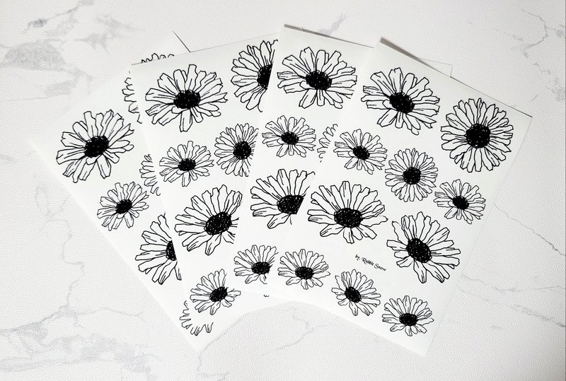 Daisy-daze sticker - 貼紙 - 其他材質 