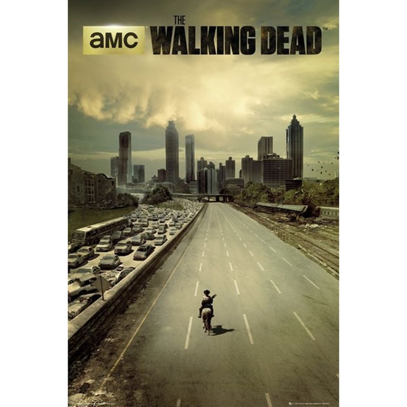 陰屍路 THE WALKING DEAD (第一季) 英國進口海報 - 海報/掛畫/掛布 - 其他材質 卡其色