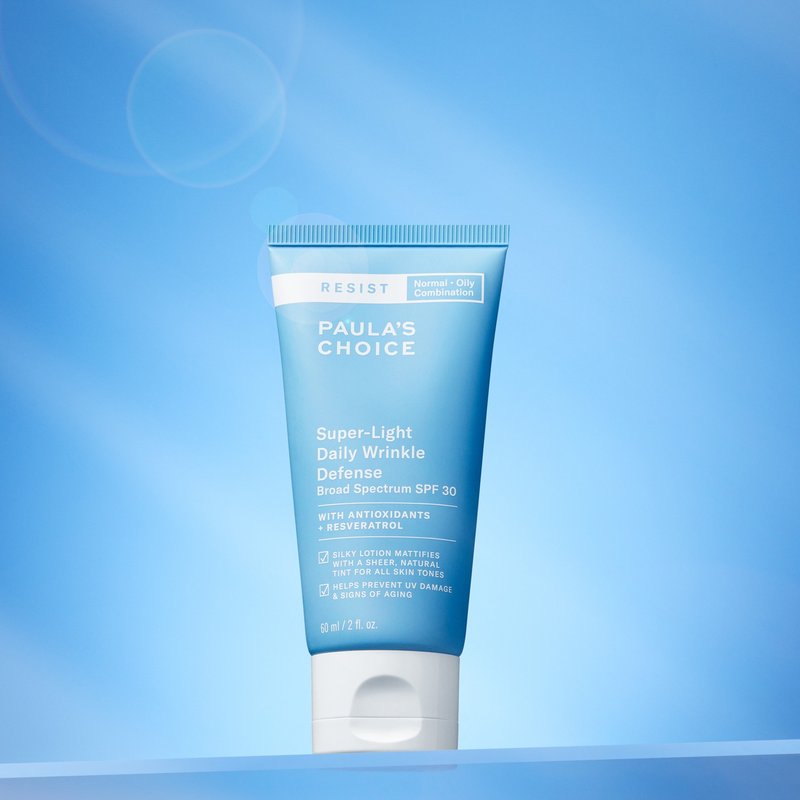 [Paula's Choice] Anti-Aging Fresh and Touching Sunscreen SPF30 60ml - โลชั่น - วัสดุอื่นๆ สีน้ำเงิน