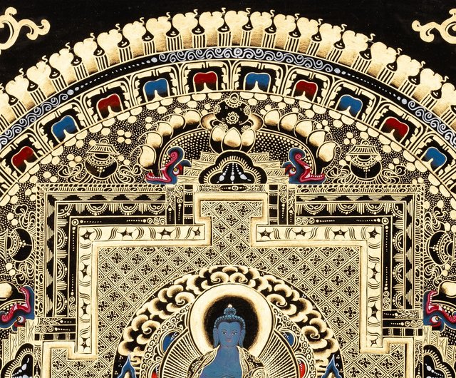 曼荼羅(アンティーク) Burke Collection | Taima Mandala (当麻曼荼羅)