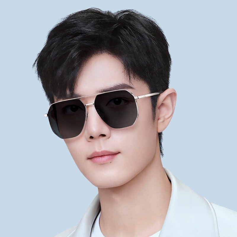 MOLSION Xiao Zhan endorsement model-MS7152 - Glasses & Frames - Other Materials Silver