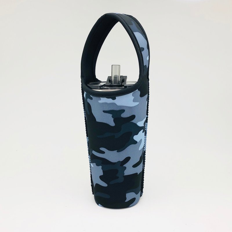 BLR飲料カップグリーンカップ隠しグレーブルーブラックカモフラージュバッグBTi130 - ドリンク・カップホルダー - ポリエステル グレー