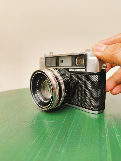 135 フィルムカメラ] 80% 新品 Yashica Lynx 1000 45mm F1.8