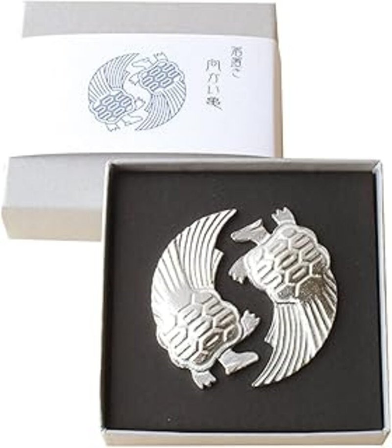 【日本直送】高岡銅器丨錫筷架 長壽天龜 x2_O-002 - 筷子/筷架 - 其他金屬 