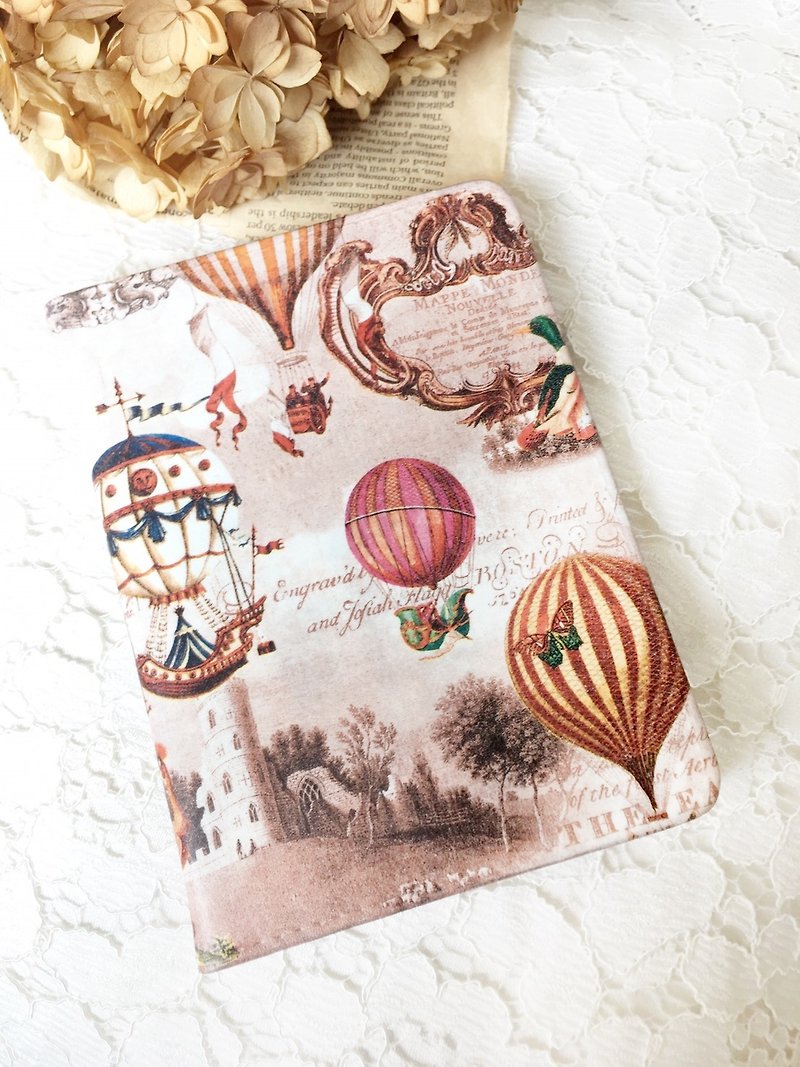 Handmade Gifts "Multifunctional passport bag" dream takeoff / travel abroad to exchange Valentine's Day birthday gift - ที่เก็บพาสปอร์ต - หนังแท้ 
