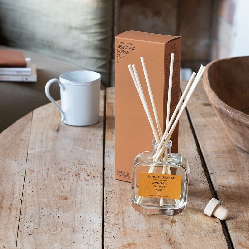 Cirerie de Gascogne Diffuser - Armagnac-Saffron-Leather 200mL - Fragrances - Paper Brown