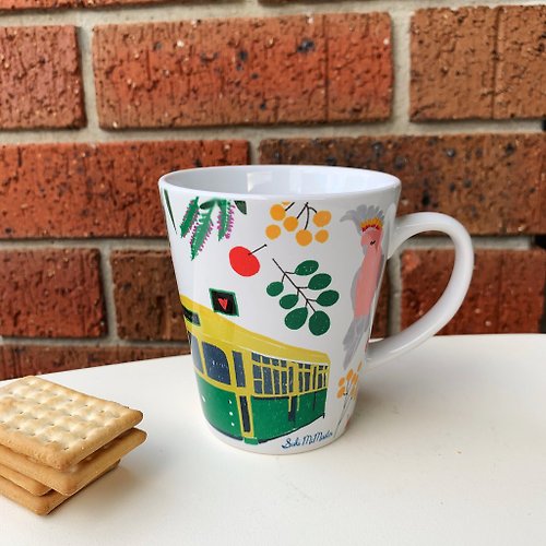 Suki McMaster NEW Latte Mug - The Melbourne Icons