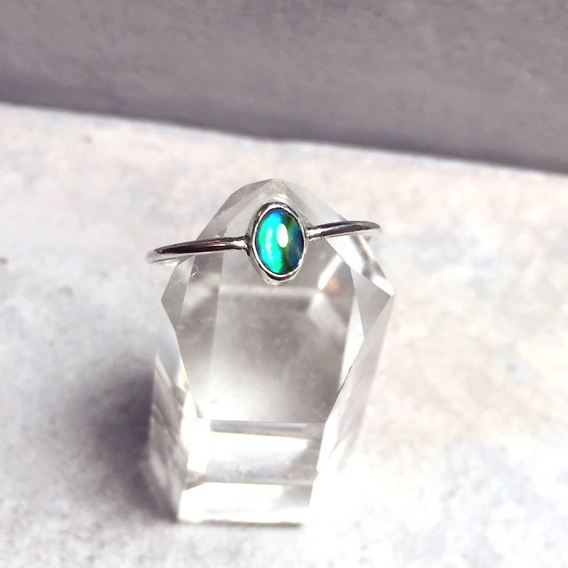 MIH Metalworking Jewelry | Aurora sterling silver ring - แหวนทั่วไป - โลหะ สีเงิน