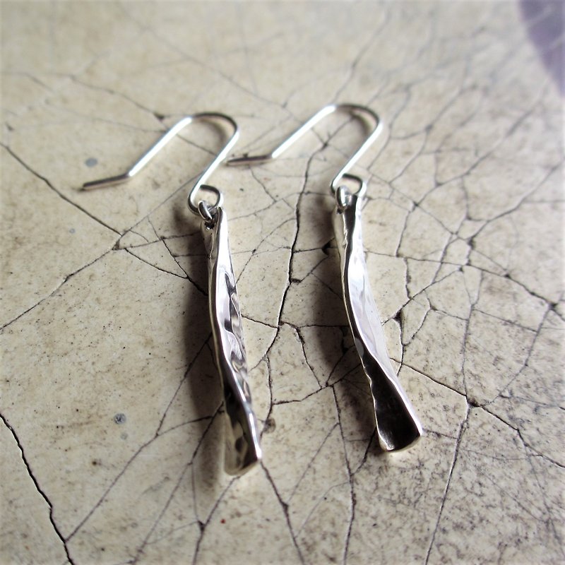 reflection Silver earrings - Earrings & Clip-ons - Other Metals Silver