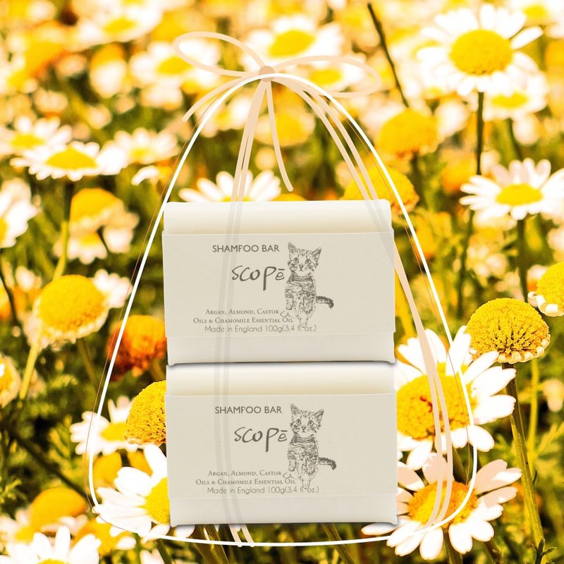 Naked Chamomile Shampoo Soap 2-pack discount for a limited time [SCOPē] only available on 9/9 - แชมพู - สารสกัดไม้ก๊อก 