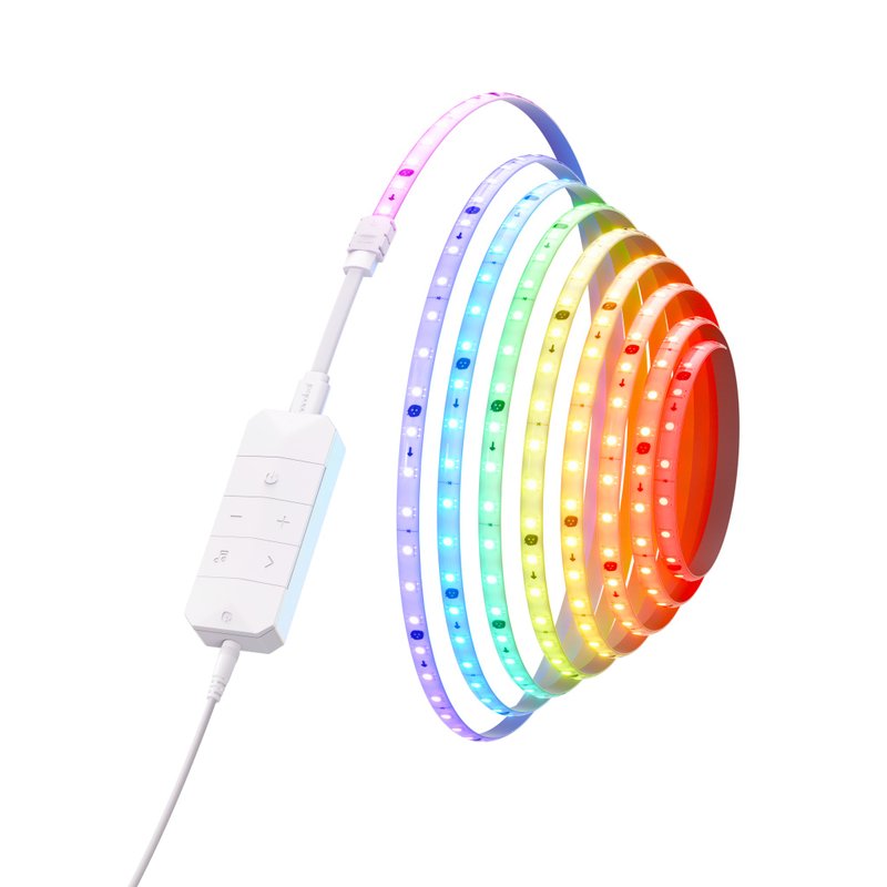 Nanoleaf 彩色調控智能燈帶 5米入門套裝 (兼容 Matter) - 燈具/燈飾 - 塑膠 多色