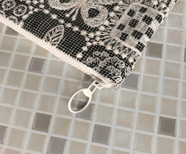 mina perhonen forest tile 刺繍ポーチ 蝶 ハンドメイド