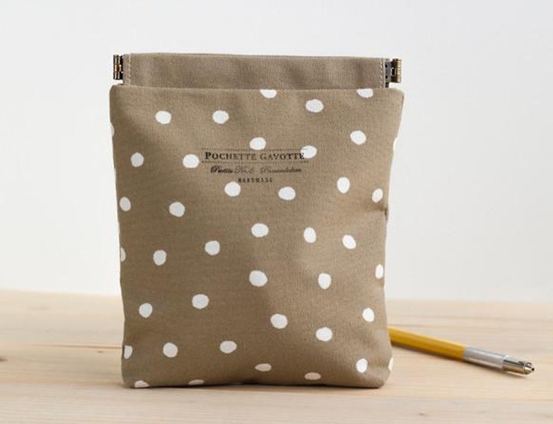 Pouch, Cosmetic pouch, Ditty bag  No.9 - Toiletry Bags & Pouches - Cotton & Hemp Khaki
