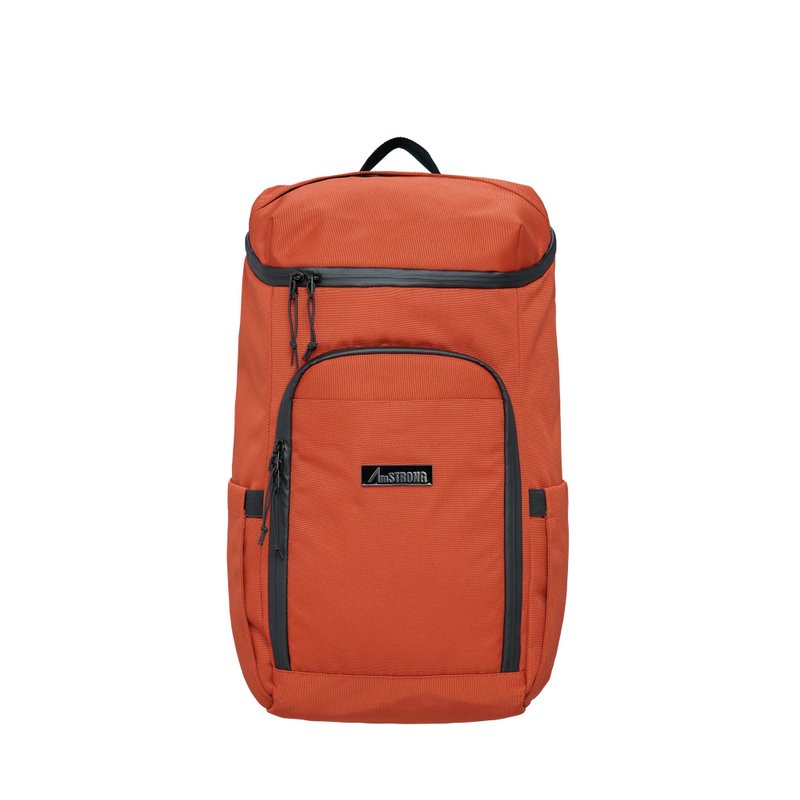 【HK Design | Athleisure Style】02-RUCKSACK L Rustic Orange - กระเป๋าเป้สะพายหลัง - เส้นใยสังเคราะห์ สีส้ม