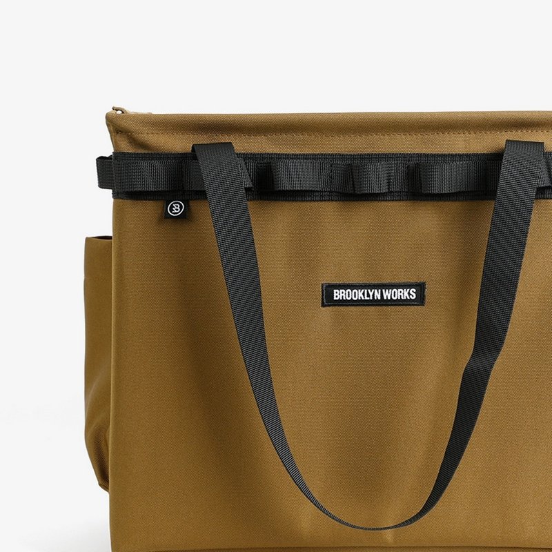 BROOKLYNWORKS 鋼架收納袋 (FRAME BAG)-棕色 - 野餐墊/露營用品 - 其他材質 咖啡色