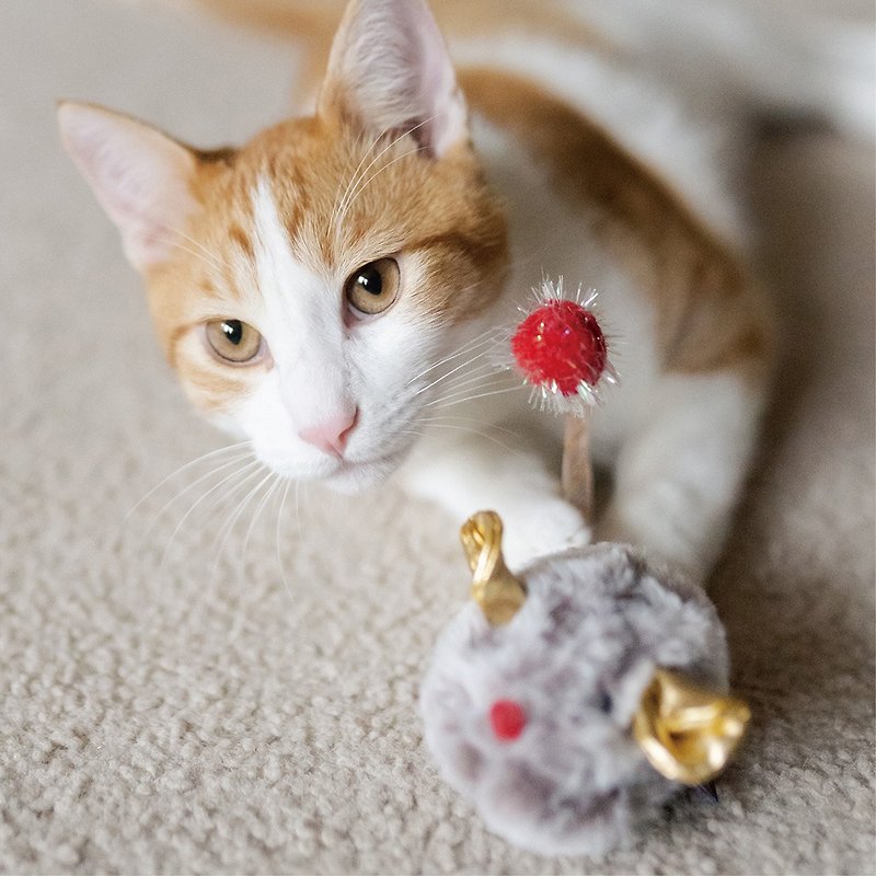 Eco-Friendly Materials Pet Toys - Feline Frenzy - Cat Toy Critter Collection- Twice as Mice