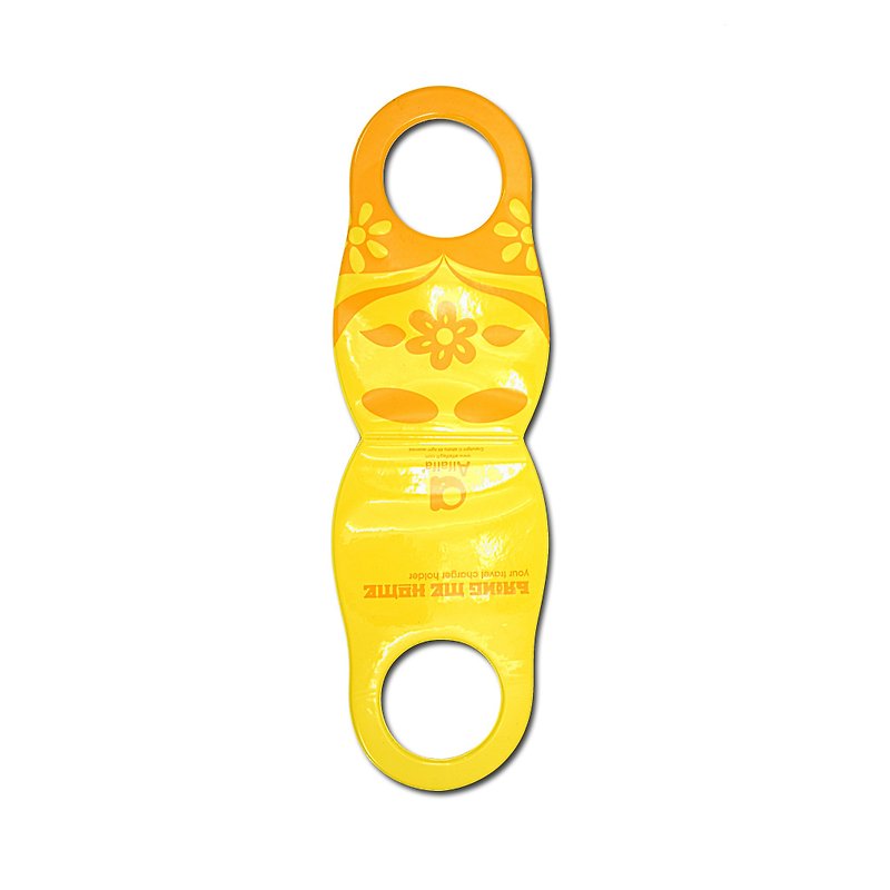 Matryoshka旅行充電套(黃色) - 其他 - 塑膠 