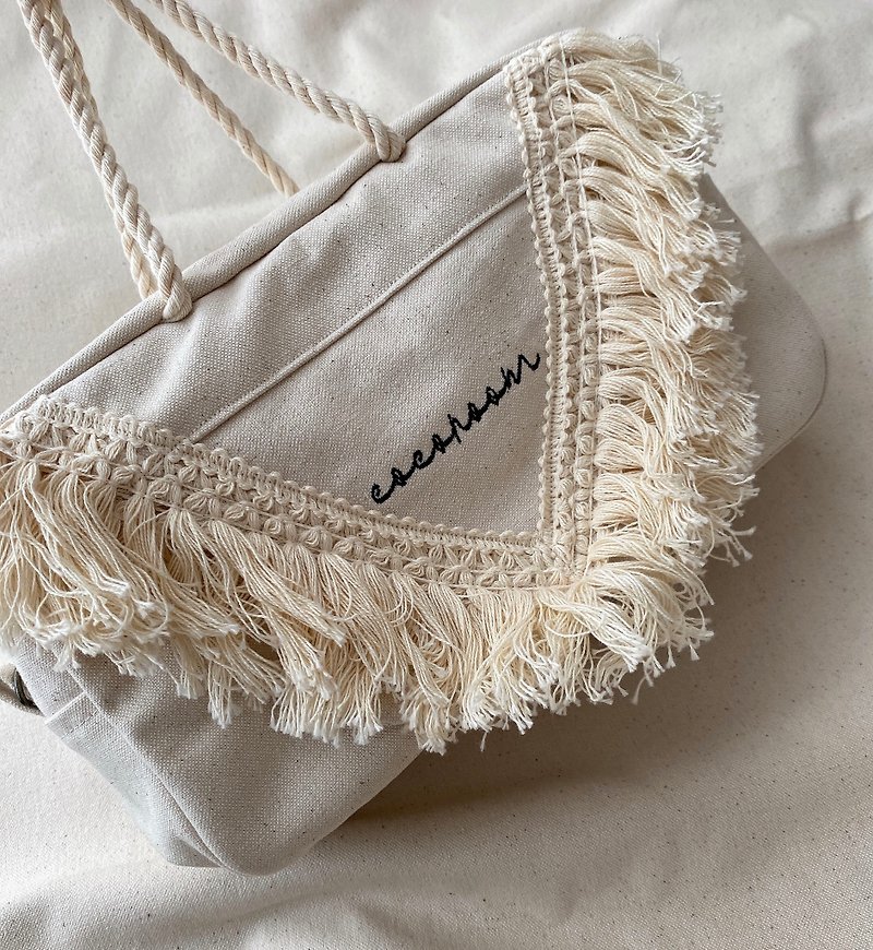 fringed diaper pouch - Diaper Bags - Other Materials 