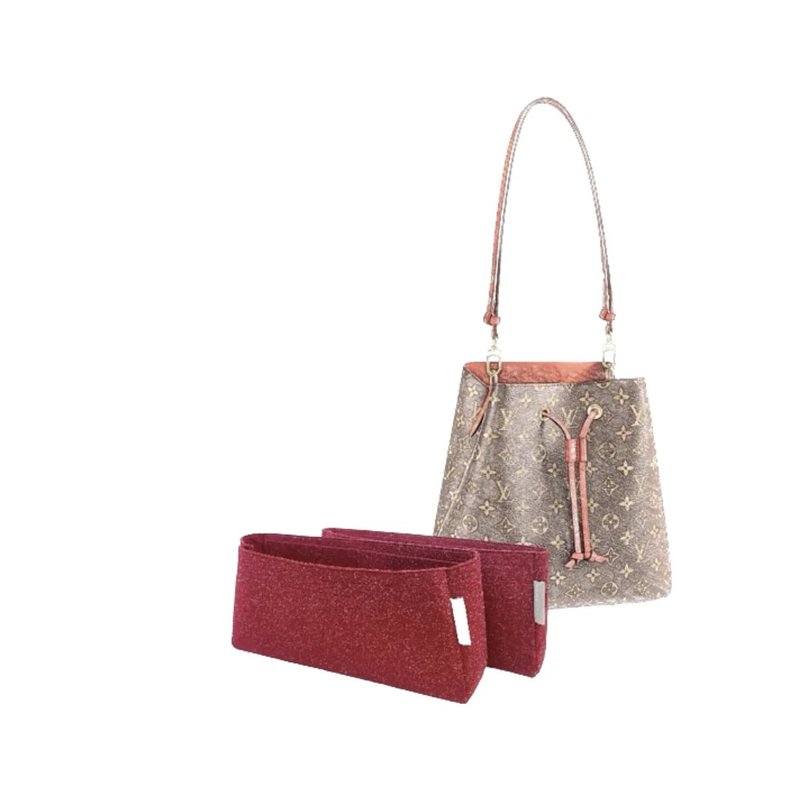 【香港製造|韓國絨布】 Bag Organizer - LV Neonoe MM M44021 - 化妝包/收納袋 - 其他材質 多色