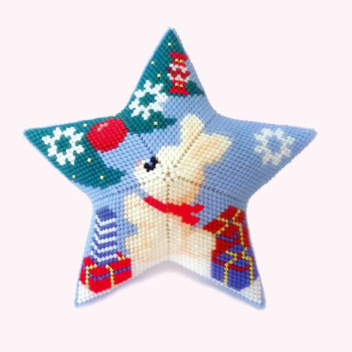 NatiAStore Digital Download - Baby Hare 3D Peyote Star Beading PDF Pattern