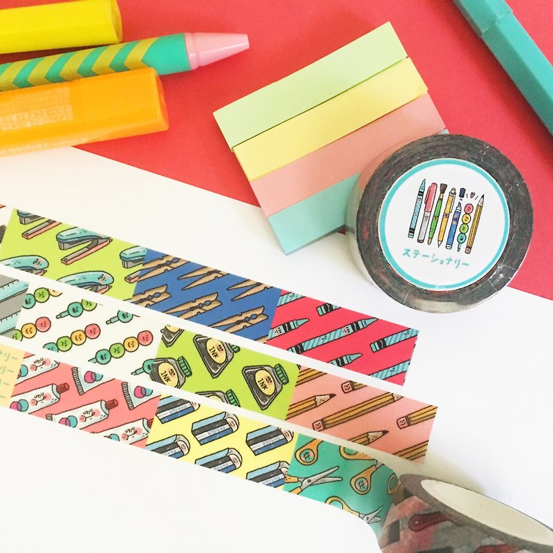 I'm a stationery control/paper tape - Washi Tape - Paper Multicolor