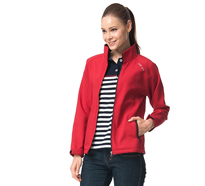 Waterproof performance jacket Christmas exchange gift - เสื้อแจ็คเก็ต - เส้นใยสังเคราะห์ สีแดง
