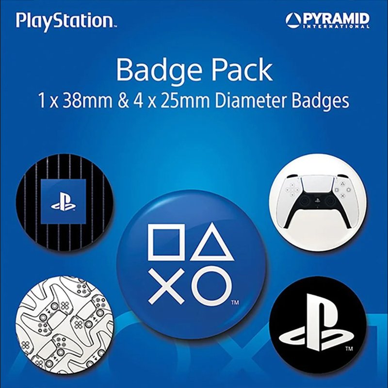【Playstation】PS5徽章組 - 襟章/徽章 - 其他材質 多色