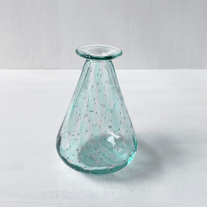 Vase color lattice vase 33 - Pottery & Ceramics - Glass 