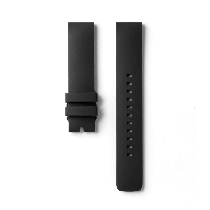 4D Concrete Watch 42mm Shadow Edition - Watchbands - Rubber Black