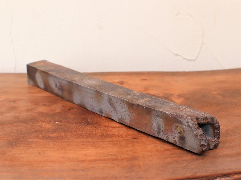 備前焼 掛花入 凛(26cm) 　h2-110 - 花瓶/花器 - 陶 咖啡色