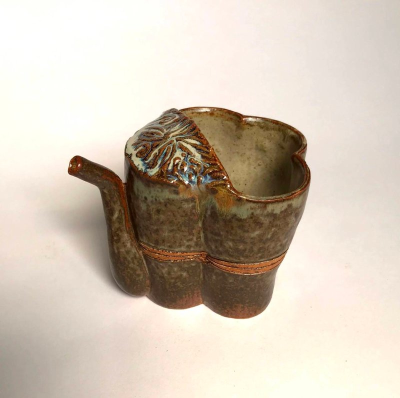 Zeng Yonghong   Weigela Grey Glazed Tea Sea - Teapots & Teacups - Pottery 