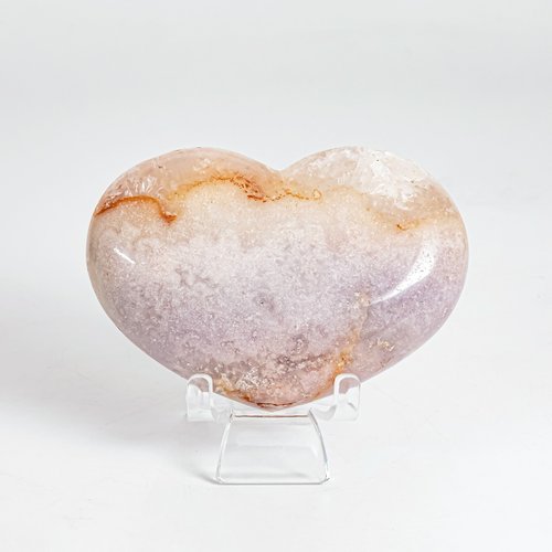 石之王 King Stones - 水晶天然石飾品、原礦 莫蘭迪瑪瑙愛心 410330