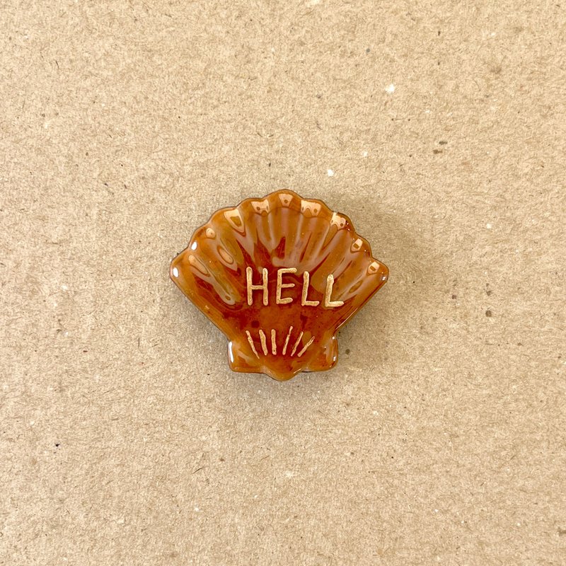 Hell - 胸針 - 其他材質 