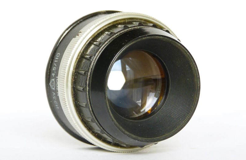 Industar-23U 23Y 4.5/110 enlarger lens M39 mount USSR LZOS - 相機/拍立得/底片相機 - 其他材質 黑色
